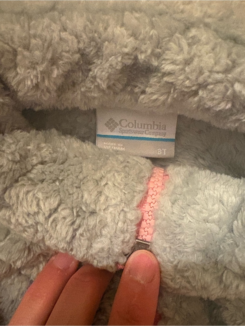 3T Columbia Fireside Sherpa Full-Zip Jacket - Picture 3 of 3